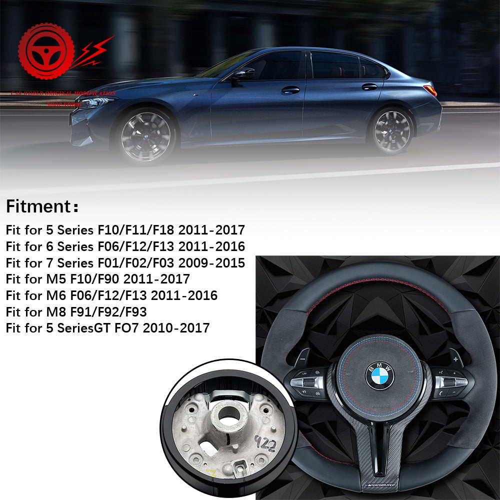 Half suede steering wheel assembly,for BMW F30 F32 F10 F20 F82 E46 E60 E90 M2 M4 M5 M6 X3 X4