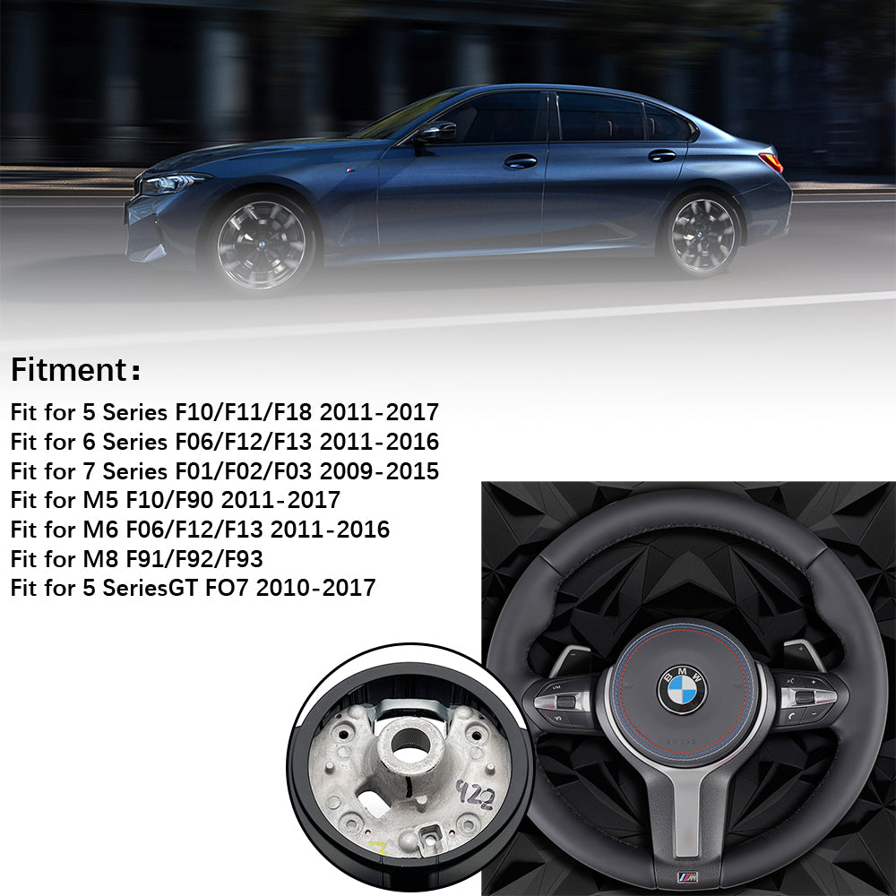 Leather steering wheel assembly, suitable for BMW F30 F32 F10 F20 F82 E46 E60 E90 M2 M3 M4 M5 M6 X3 X4