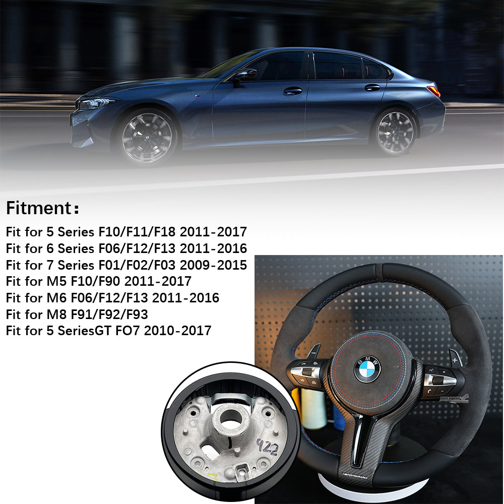 Suede leather steering wheel assembly , suitable for BMW F30 F32 F10 F20 F82 E46 E60 E90 M2 M3 M4 M5 M6 X3 X4