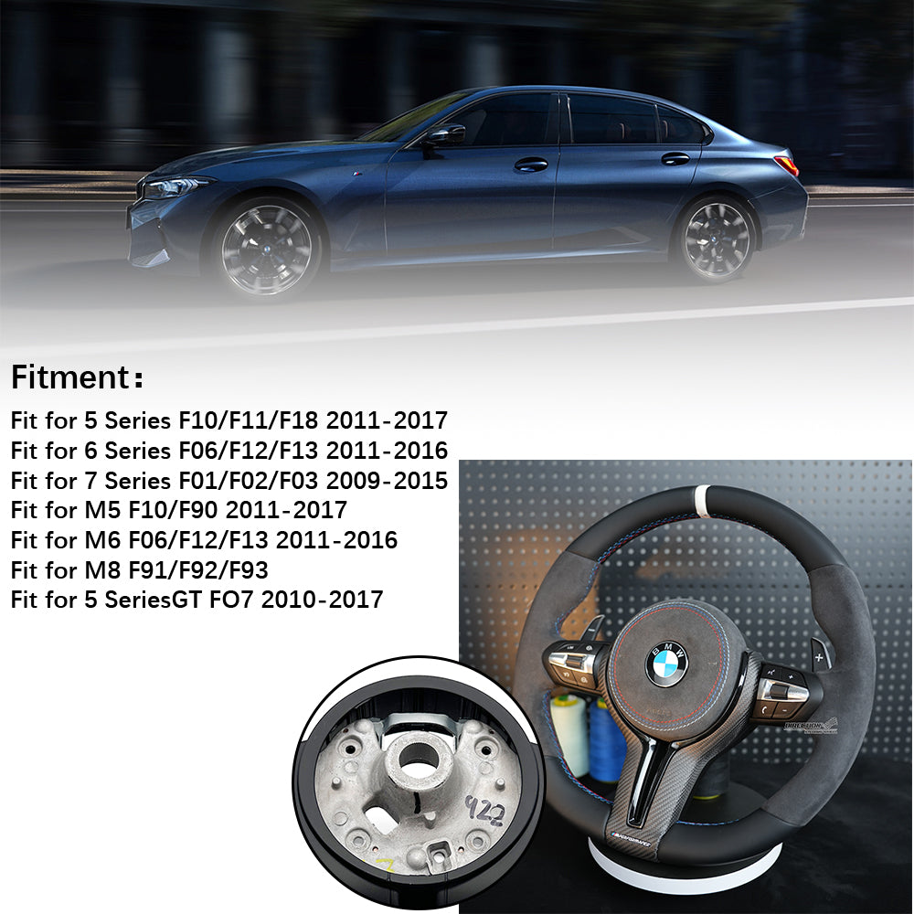 Suede leather steering wheel assembly , suitable for BMW F30 F32 F10 F20 F82 E46 E60 E90 M2 M3 M4 M5 M6 X3 X4