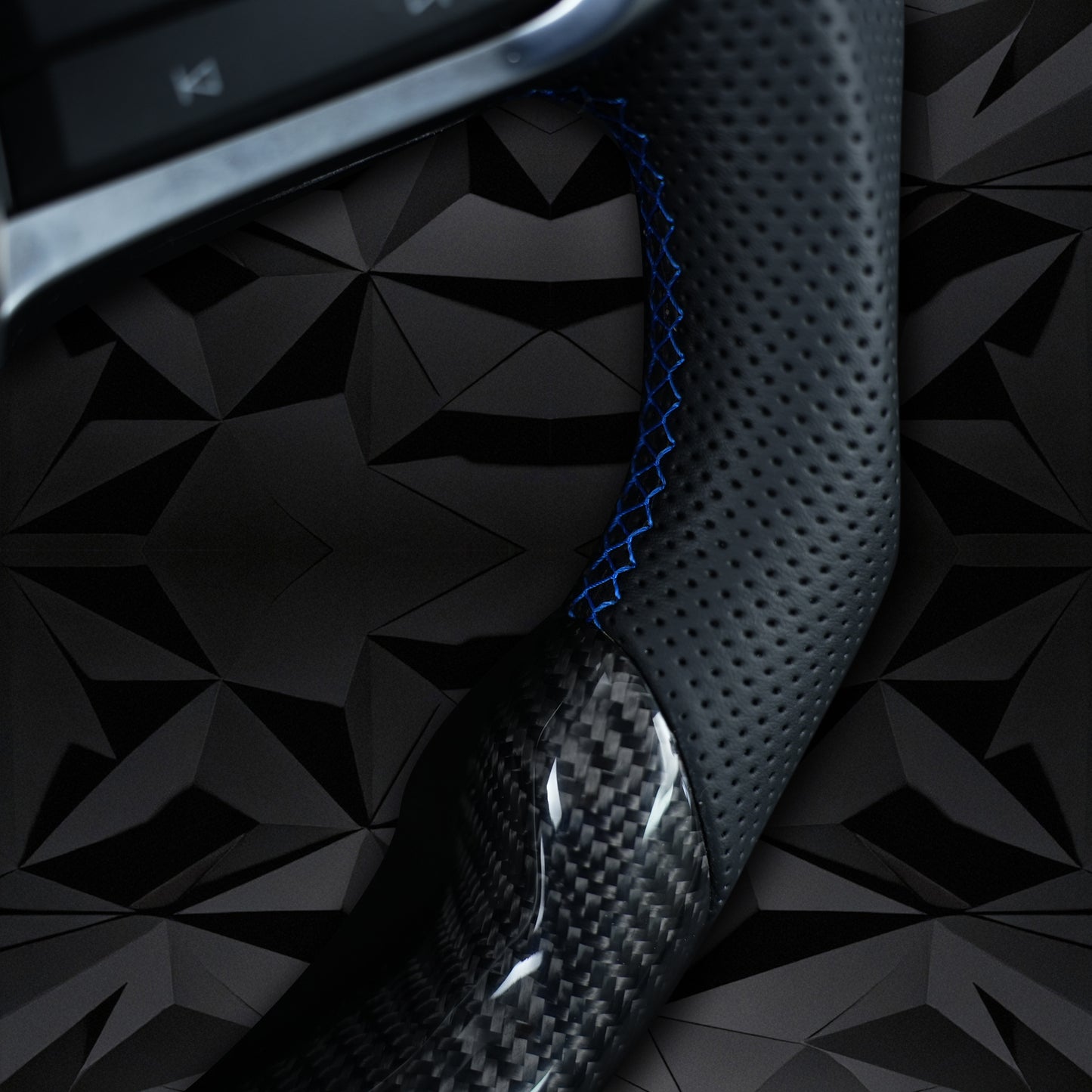 Carbon Fiber Steering Wheel leather For VW Golf 7 7.5 GTI GTD GTE R 2013-2020 Polo GTI Tiguan Passat DSG