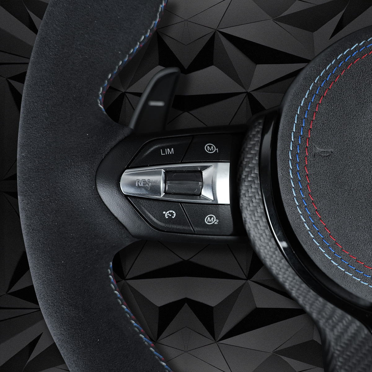 Suede leather steering wheel assembly , For BMW F30 F32 F10 F20 F82 E46 E60 E90 M2 M3 M4 M5 M6 X3 X4