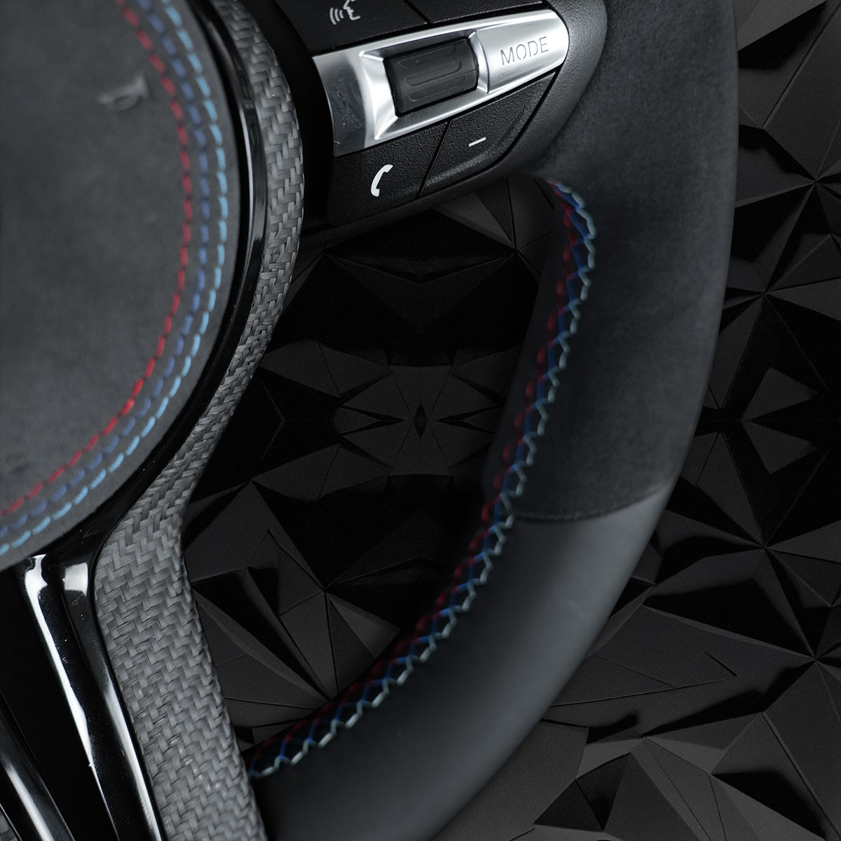 Suede leather steering wheel assembly , For BMW F30 F32 F10 F20 F82 E46 E60 E90 M2 M3 M4 M5 M6 X3 X4
