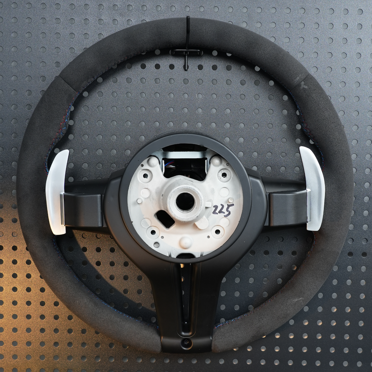 Suede Genuine leather steering wheel assembly,For BMW F30 F32 F10 F20 F82 E46 E60 E90 M2 M4 M5 M6 X3 X4