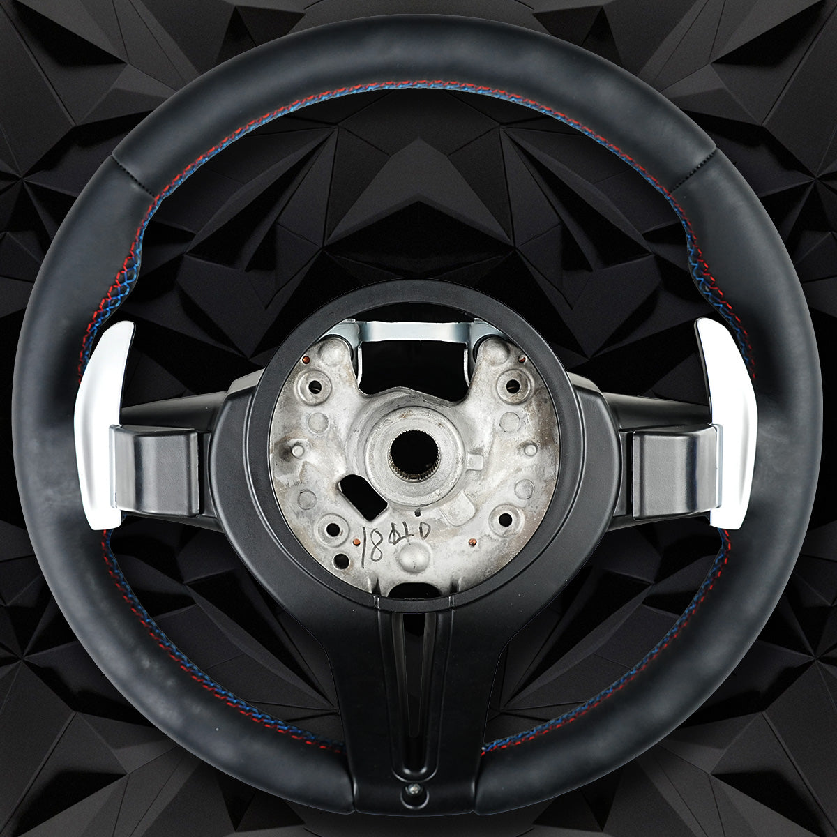 Fur leather steering wheel assembly, For BMW F30 F32 F10 F20 F82 E46 E60 E90 M2 M3 M4 M5 M6 X3 X4