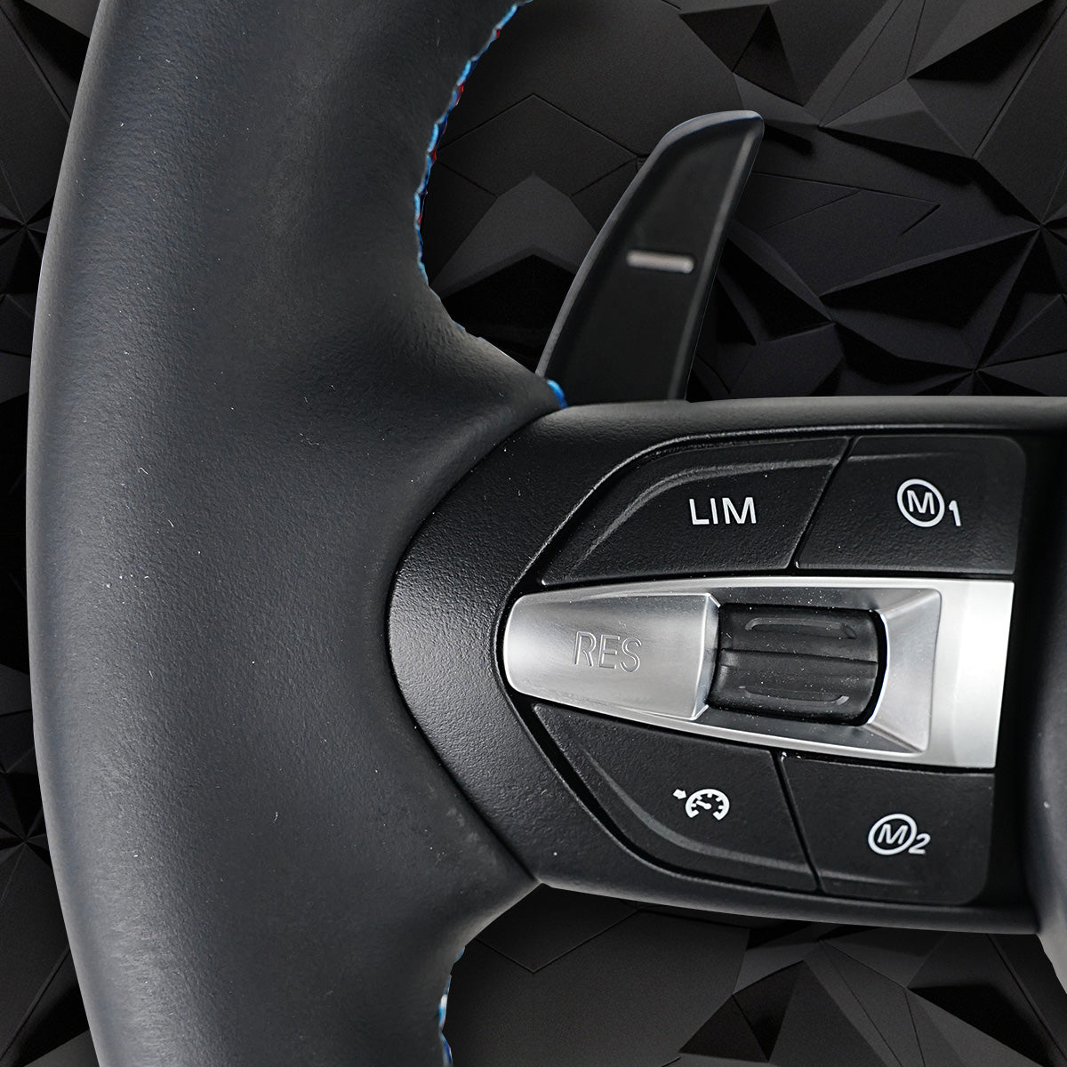 Fur leather steering wheel assembly, For BMW F30 F32 F10 F20 F82 E46 E60 E90 M2 M3 M4 M5 M6 X3 X4