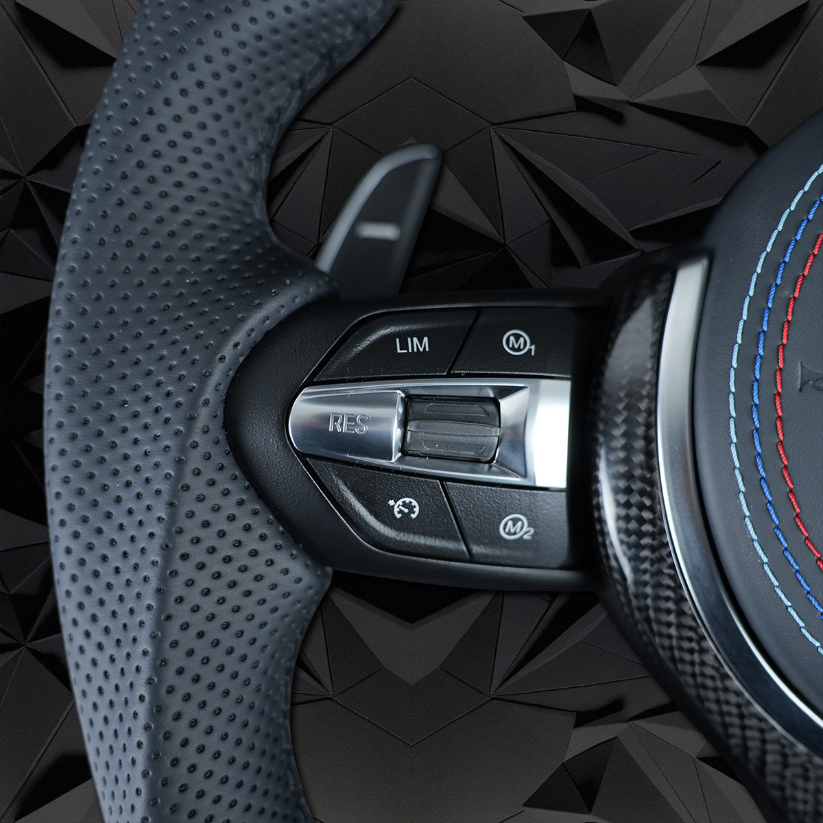Carbon Fiber Leather Steering Wheel Assembly,For BMW F30 F32 F10 F20 F82 E46 E60 E90 M2 M3 M4 M5 M6 X3 X4