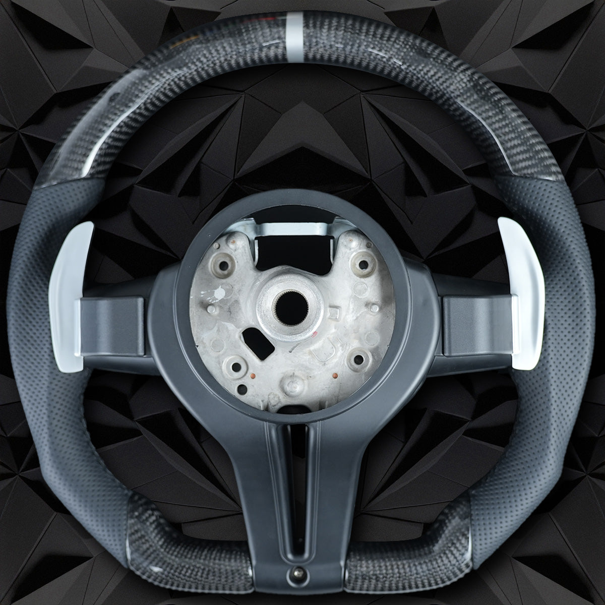 Carbon Fiber Leather Steering Wheel Assembly,For BMW F30 F32 F10 F20 F82 E46 E60 E90 M2 M3 M4 M5 M6 X3 X4