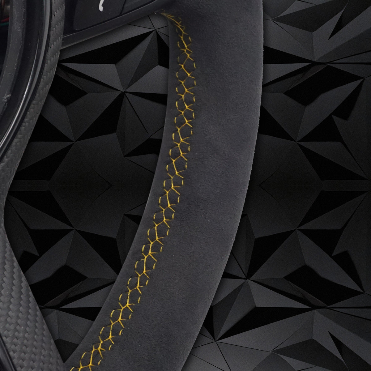 Fully suede carbon fiber steering wheel assembly, suitable for BMW F30 F32 F10 F20 F82 E46 E60 E90 M2 M3 M4 M5 M6 X3 X4