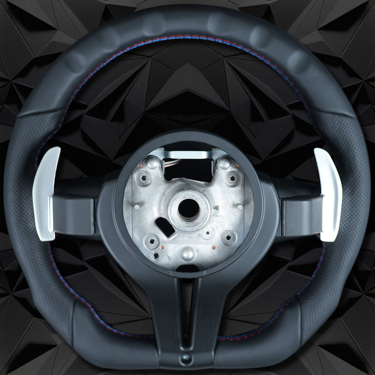 Half perforated leather steering wheel assembly,For BMW F30 F32 F10 F20 F82 E46 E60 E90 M2 M4 M5 M6 X3 X4