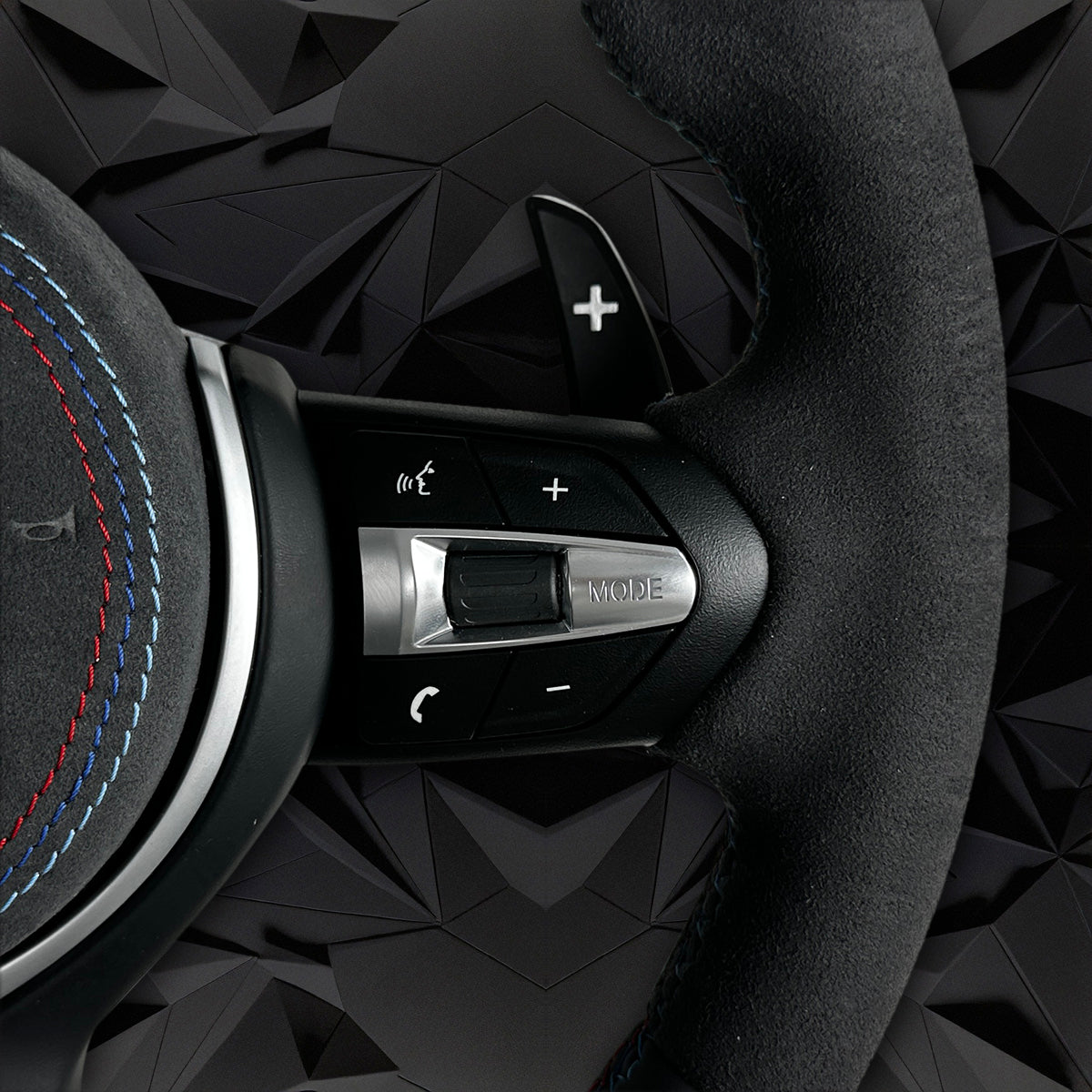 Fur leather steering wheel assembly, suitable for BMW F30 F32 F10 F20 F82 E46 E60 E90 M2 M3 M4 M5 M6 X3 X4