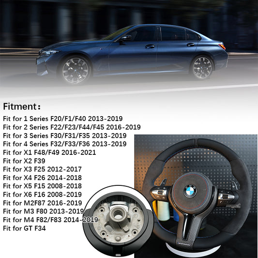Suede leather steering wheel assembly , suitable for BMW F30 F32 F10 F20 F82 E46 E60 E90 M2 M3 M4 M5 M6 X3 X4
