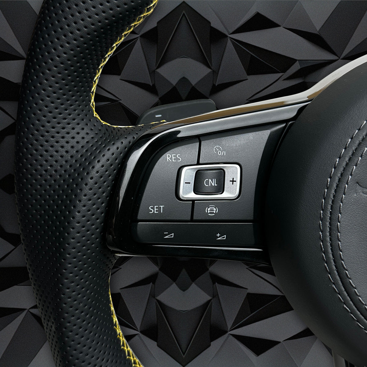 Forged Carbon Fiber Steering Wheel leather Alcantara For VW Golf 7 7.5 GTI GTD GTE R 2013-2020 Polo GTI Tiguan Passat DSG
