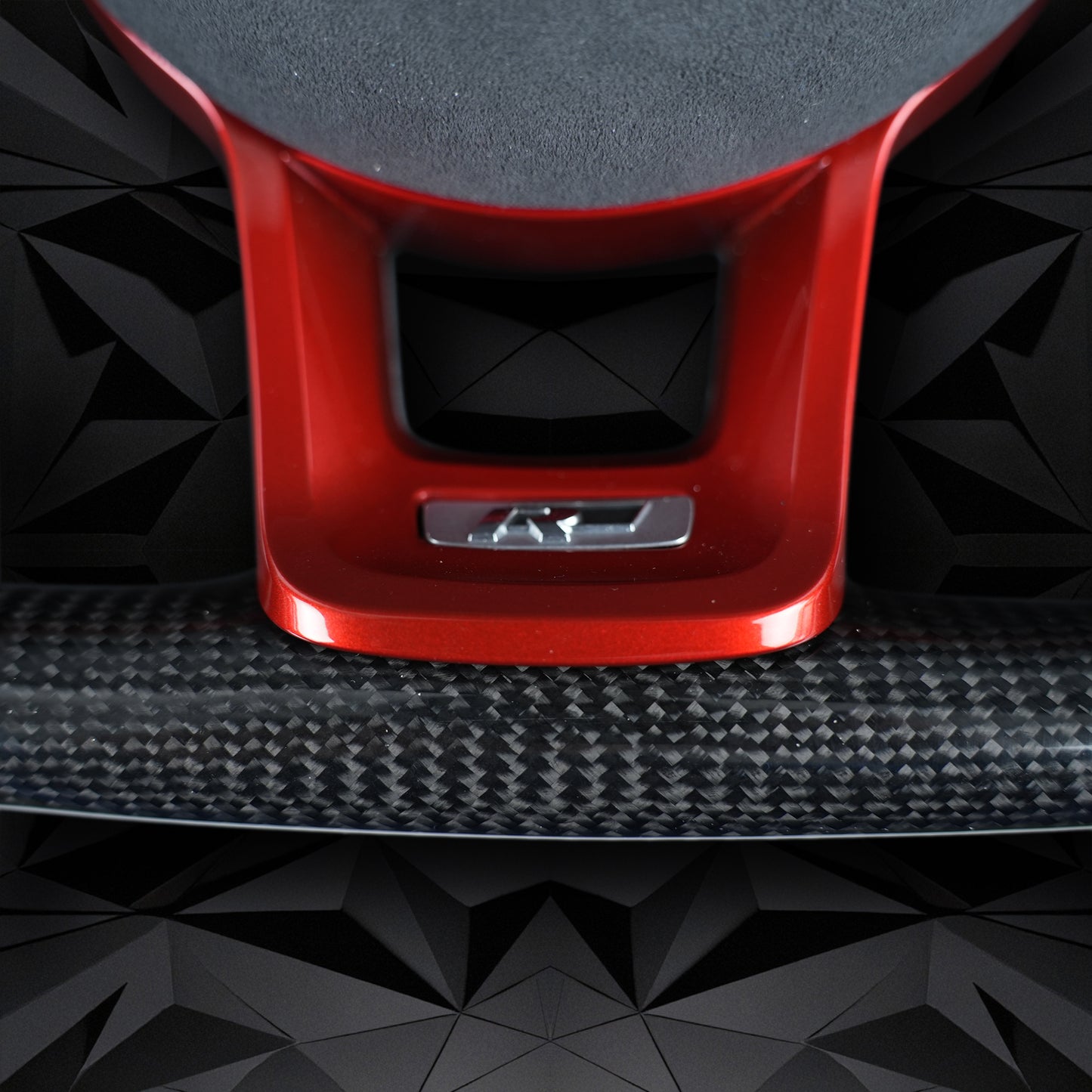VW Golf 7 7.5 GTI GTD GTE R 2013-2020 Polo GTI Tiguan Passat DSG carbon fiber suede steering wheel