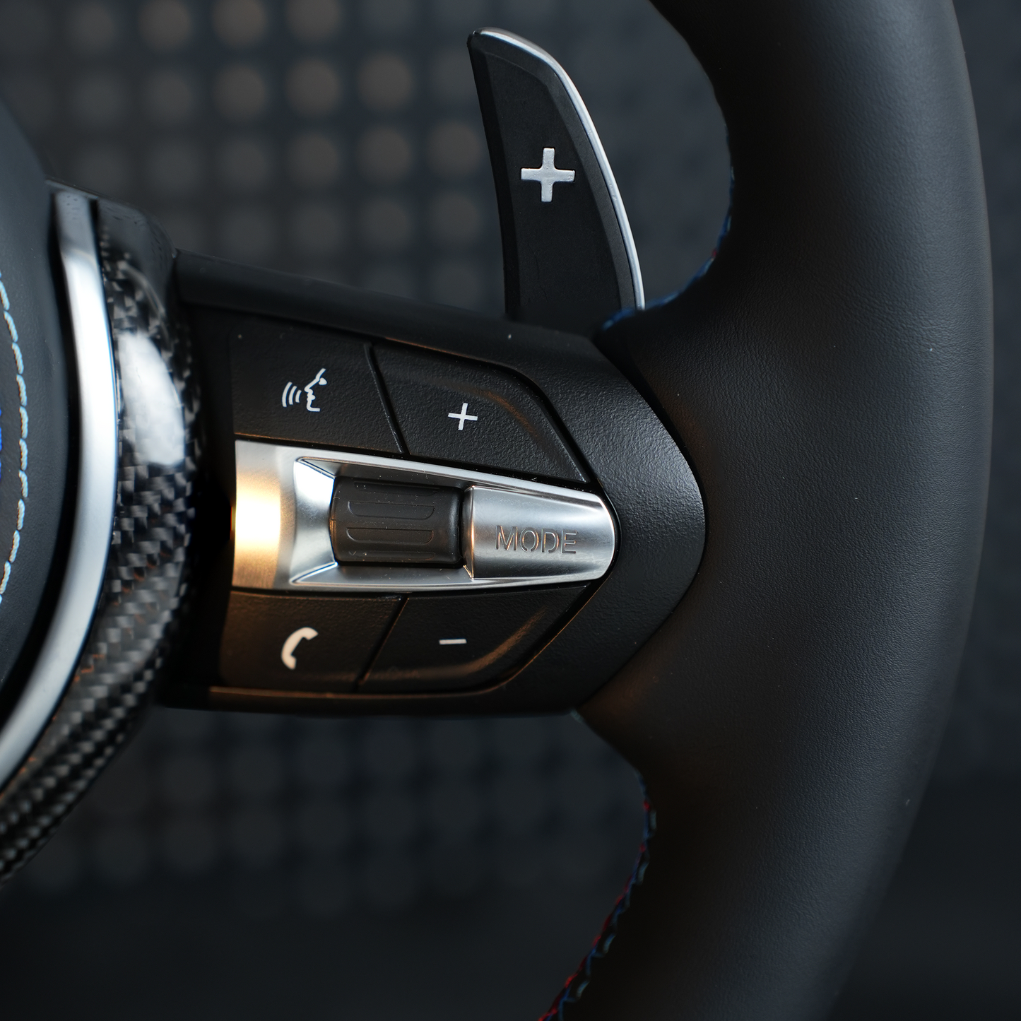 LED Carbon fiber genuine leather steering wheel assembly,For BMW F30 F32 F10 F20 F82 E46 E60 E90 M2 M4 M5 M6 X3 X4