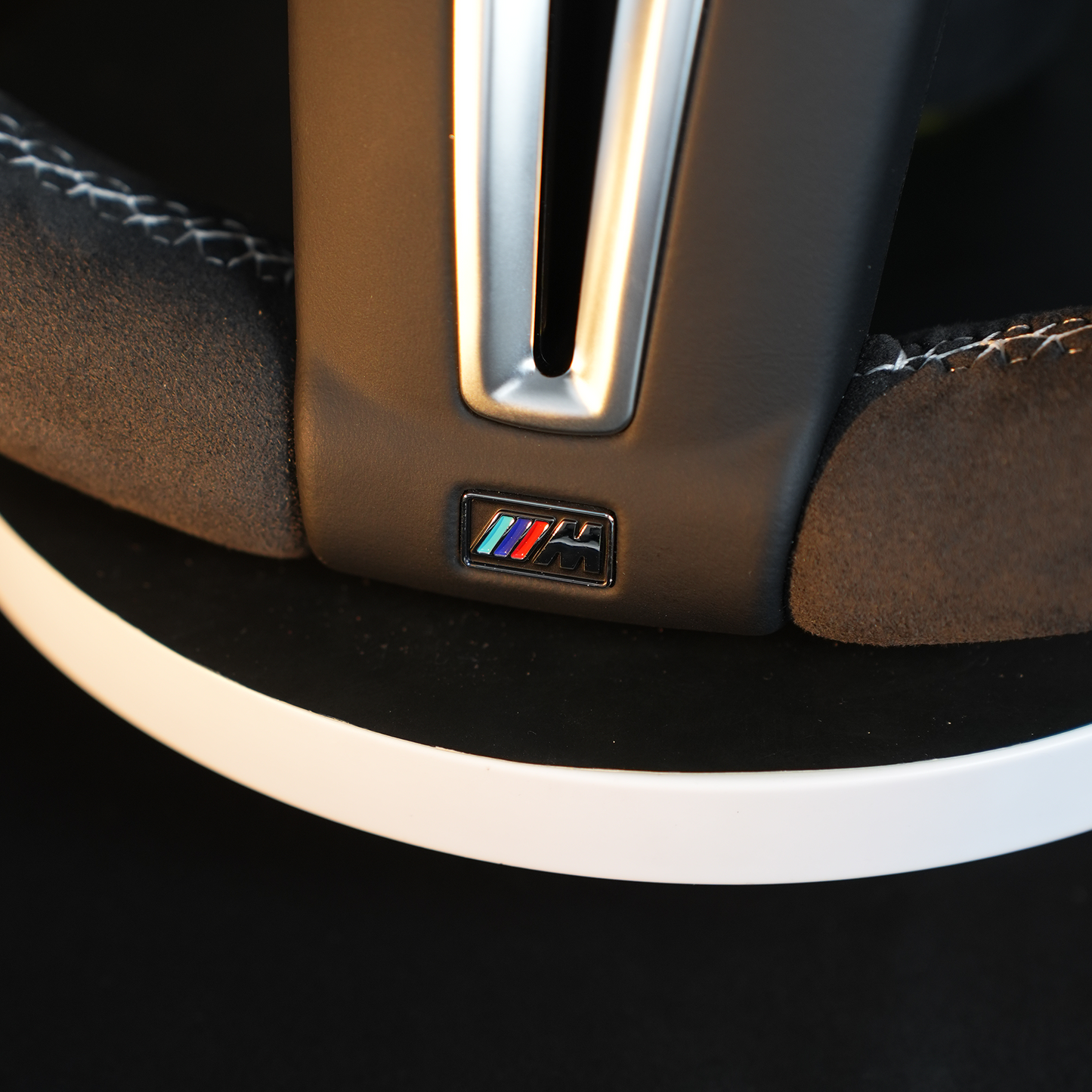 Suede Genuine leather steering wheel assembly,For BMW F30 F32 F10 F20 F82 E46 E60 E90 M2 M4 M5 M6 X3 X4