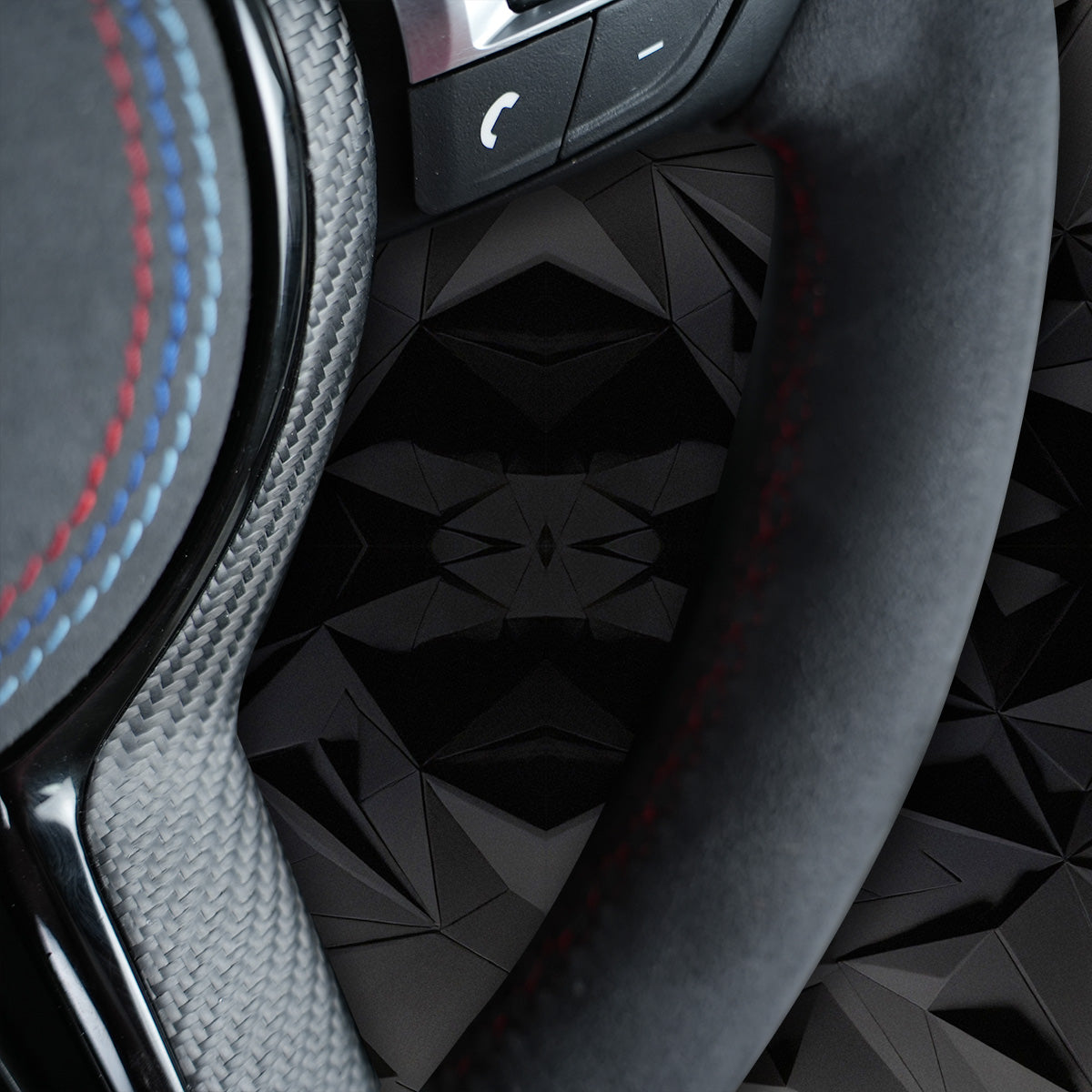 Fully furry leather steering wheel assembly, For BMW F30 F32 F10 F20 F82 E46 E60 E90 M2 M3 M4 M5 M6 X3 X4