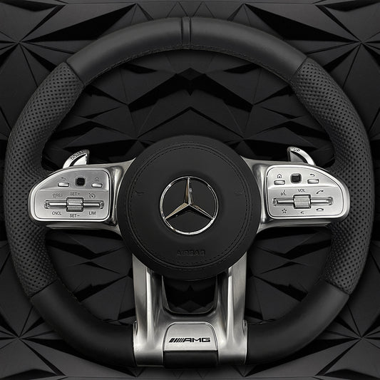 Custom Steering Wheel for Mercedes Benz W205 C63 W204 C43 Amg