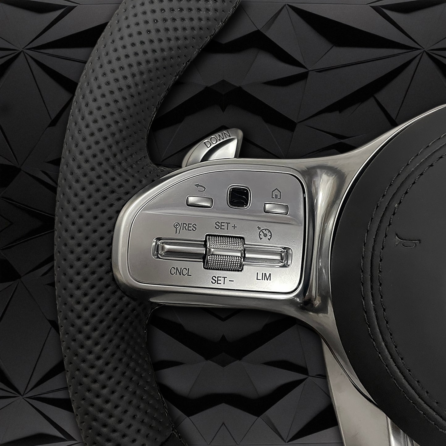 Custom Steering Wheel for Mercedes Benz W205 C63 W204 C43 Amg