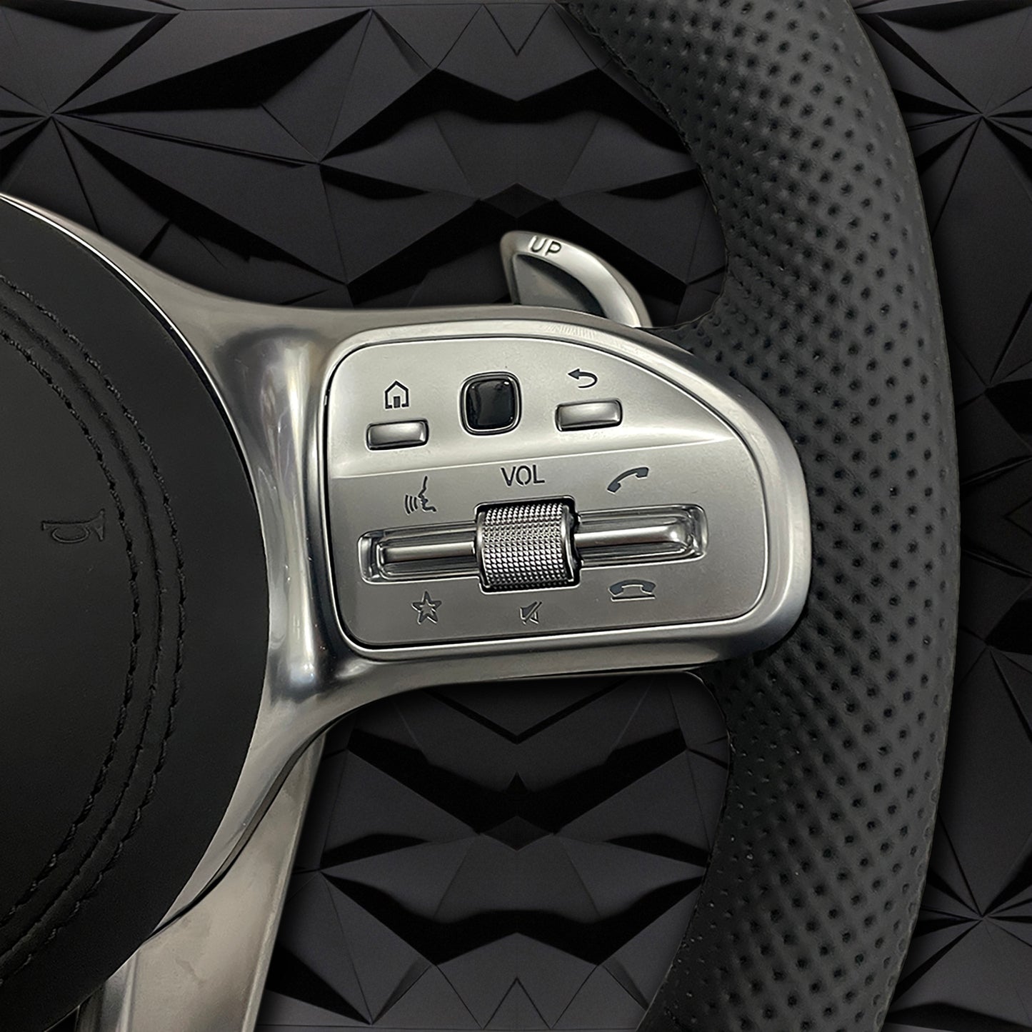 Custom Steering Wheel for Mercedes Benz W205 C63 W204 C43 Amg