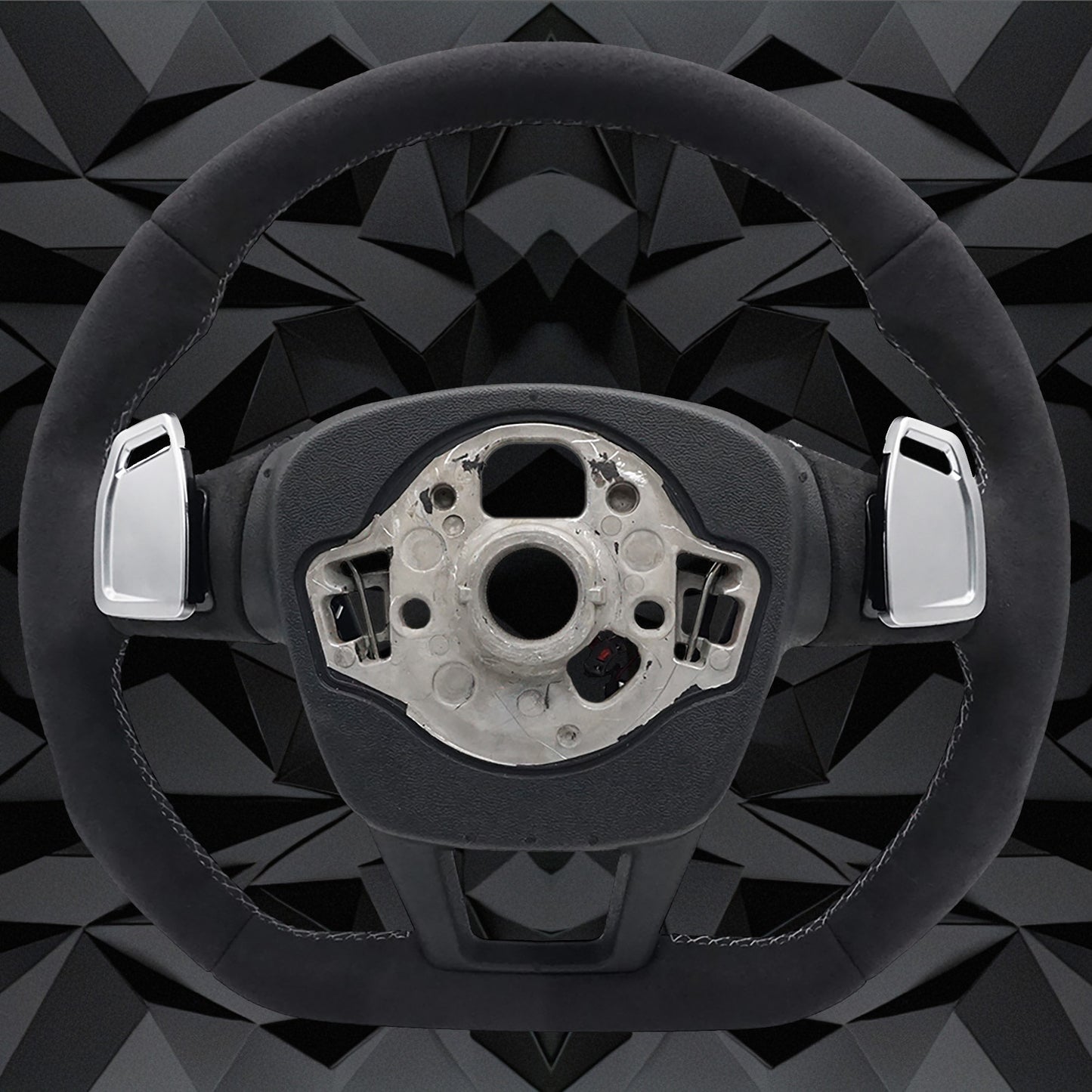 Full suede red line A6 C8 with heated steering wheel assembly