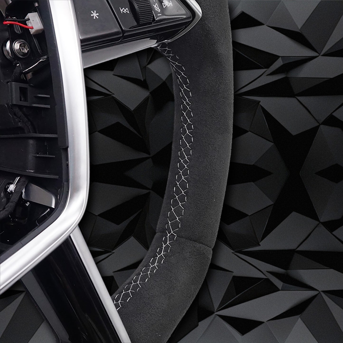 Full suede red line A6 C8 with heated steering wheel assembly